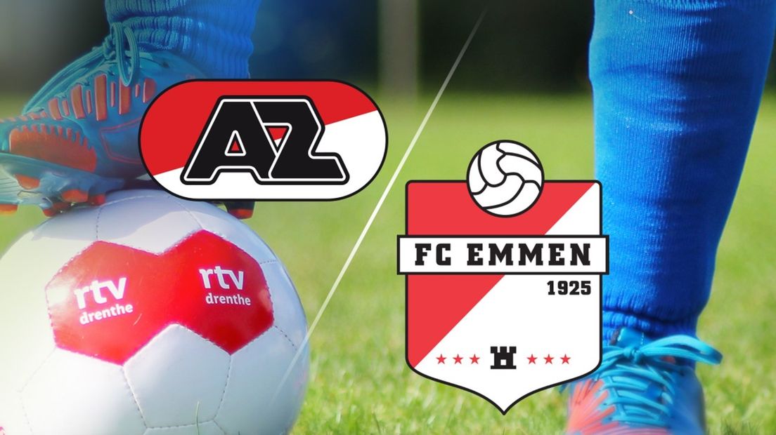 Liveblog: AZ - FC Emmen (Rechten: RTV Drenthe)