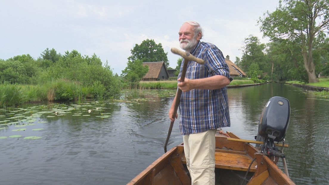 Ecoloog en schrijver Harm Piek uit Dwarsgracht