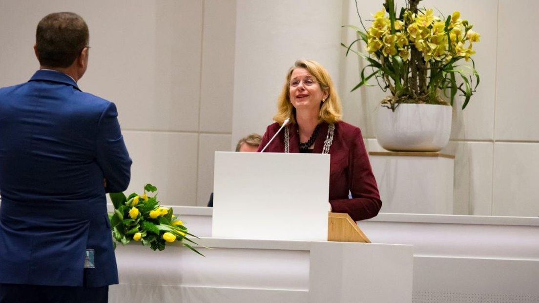 gemeenteraad Den Haag, afscheid raadsleden, Haagse politiek, gementeraadsverkiezingen 2018, speech Pauline Krikke