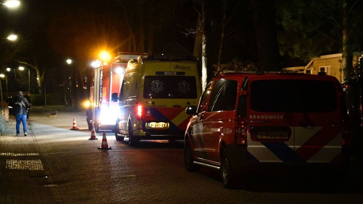 Persoon gewond bij brand in Oudega