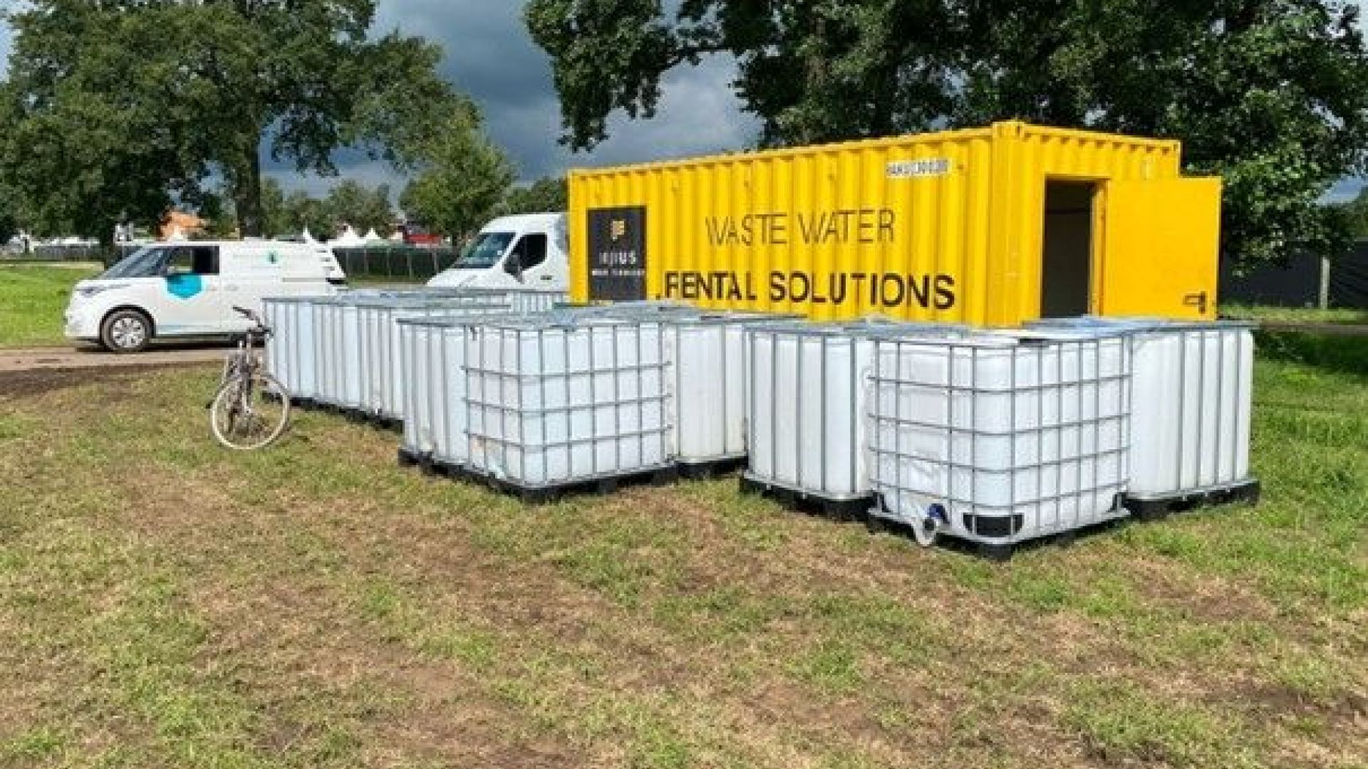 2,8 miljoen liter afvalwater moet worden verwerkt, een enorme piek.
