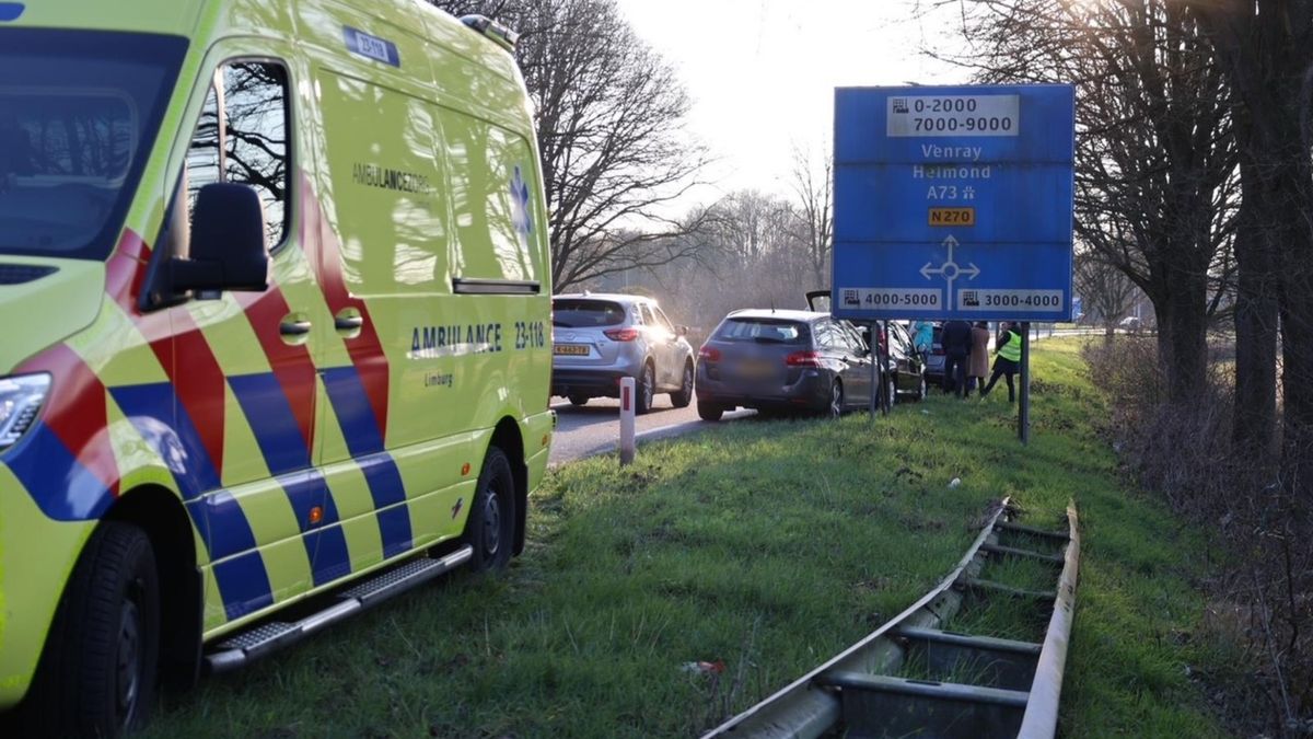 Meerdere botsingen kort na elkaar in Oostrum
