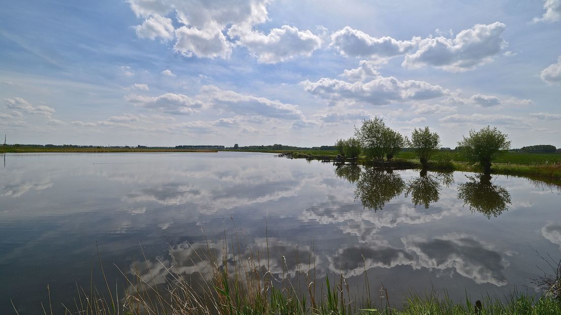 De kreek Zestig Voet bij Hulst