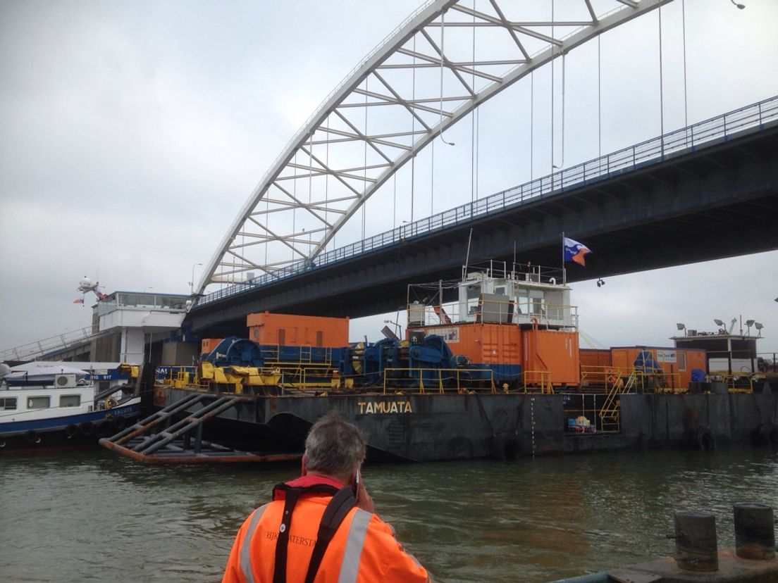 Werkzaamheden aan de Merwedebrug