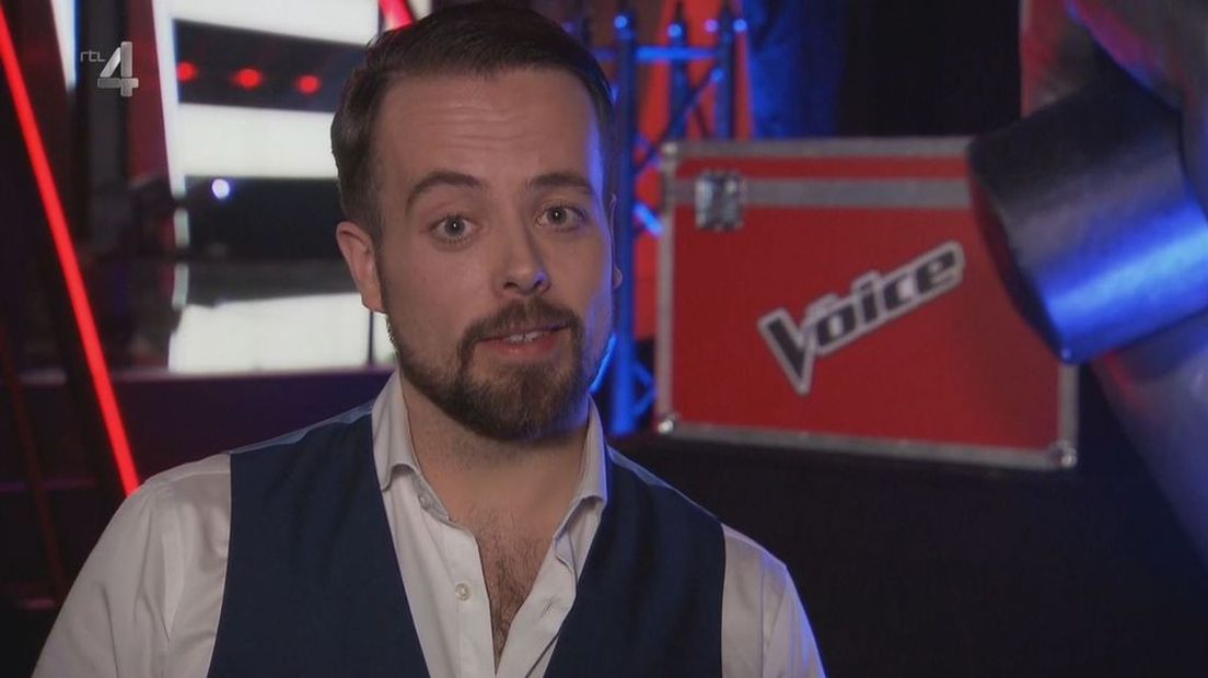 Collin Hoeve in The Voice of Holland
