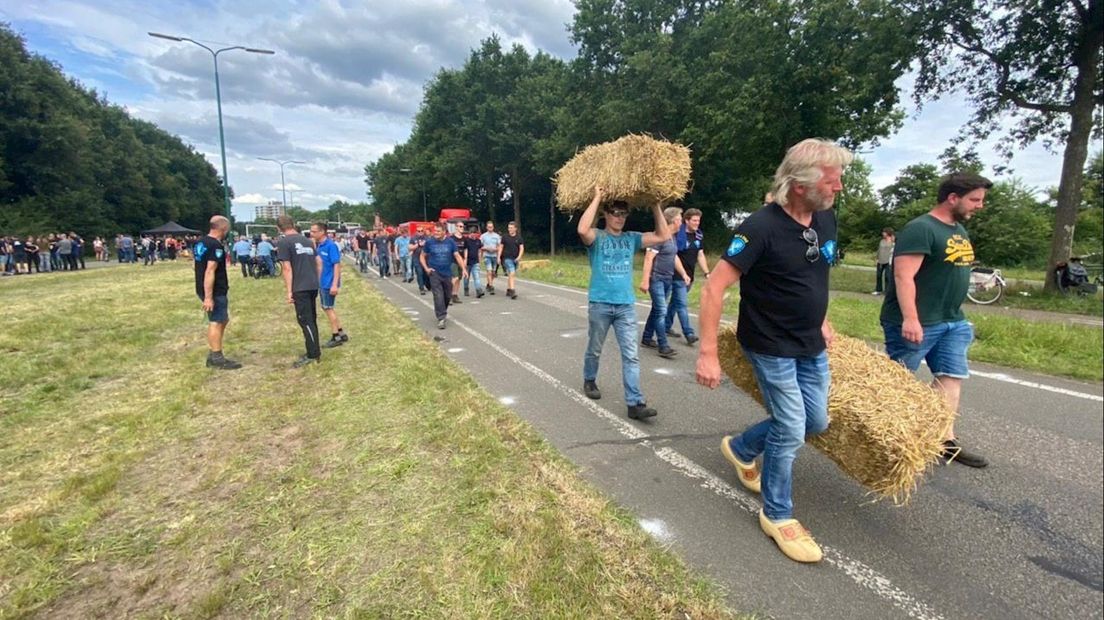 Boerenprotest in Bilthoven is rustig verlopen