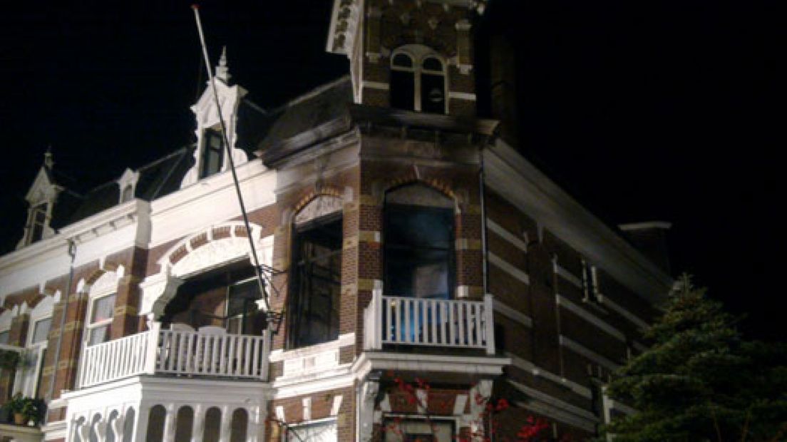 Brand in dispuutshuis in Nijmegen