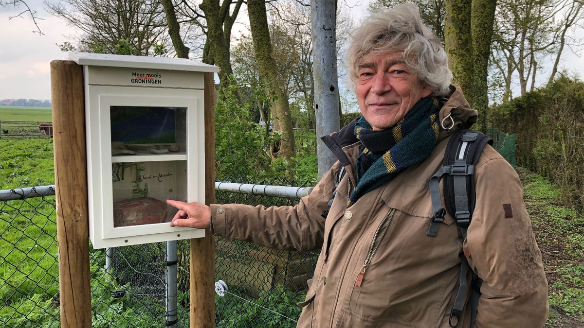 Wierum heeft archeologiekast langs de weg