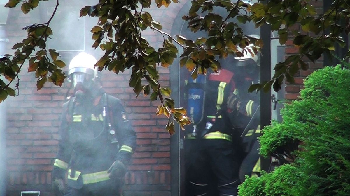 Brand in woning Roswinkel