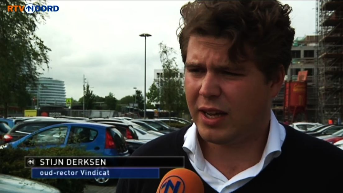 Oud-rector van Vindicat Stijn Derksen ontkent de schade in het sushirestaurant