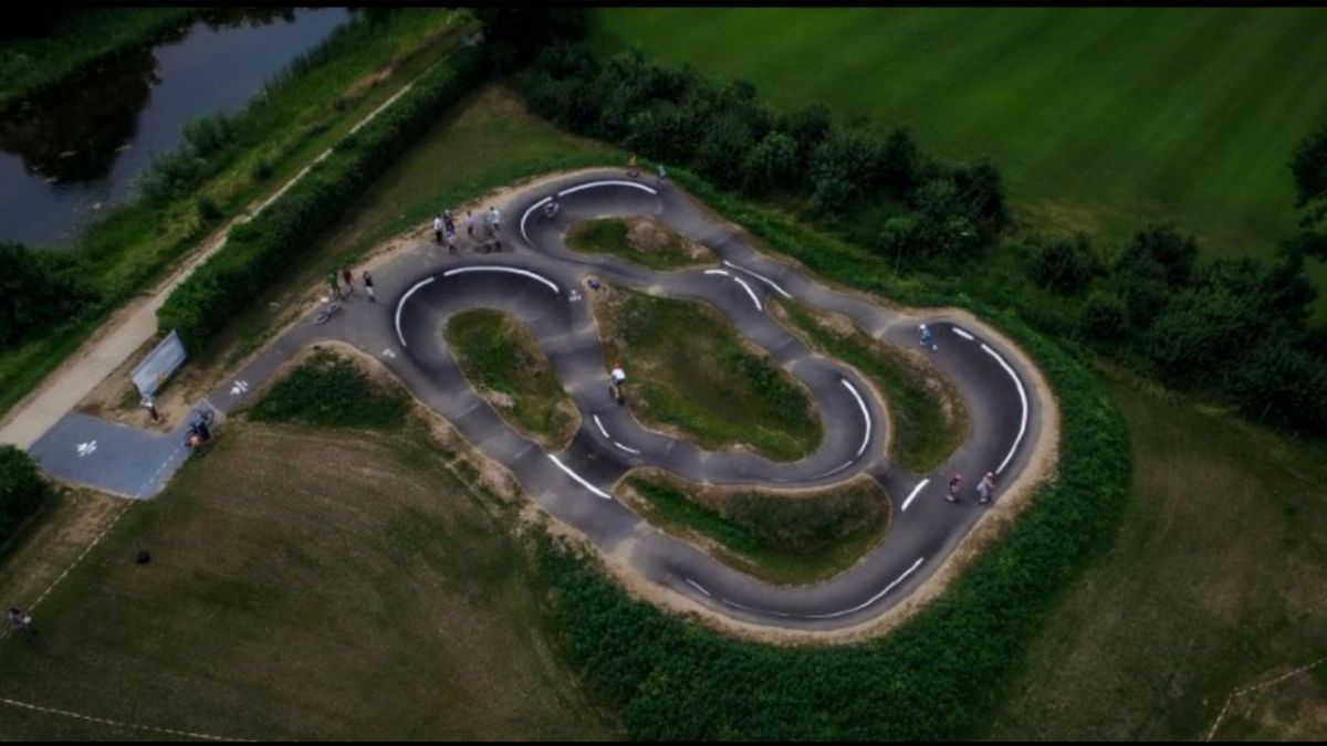 Alle hobbels zijn genomen voor pumptrackbaan in Meppel
