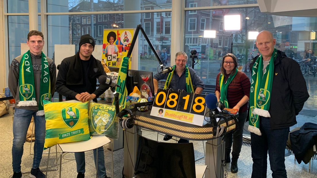 ADO in de Maatschappij doneerde in december de wedstrijdkaarten