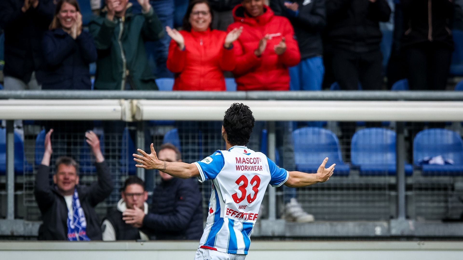 Thom Haye makke de lykmakker yn de thúswedstriid tsjin FC Twente
