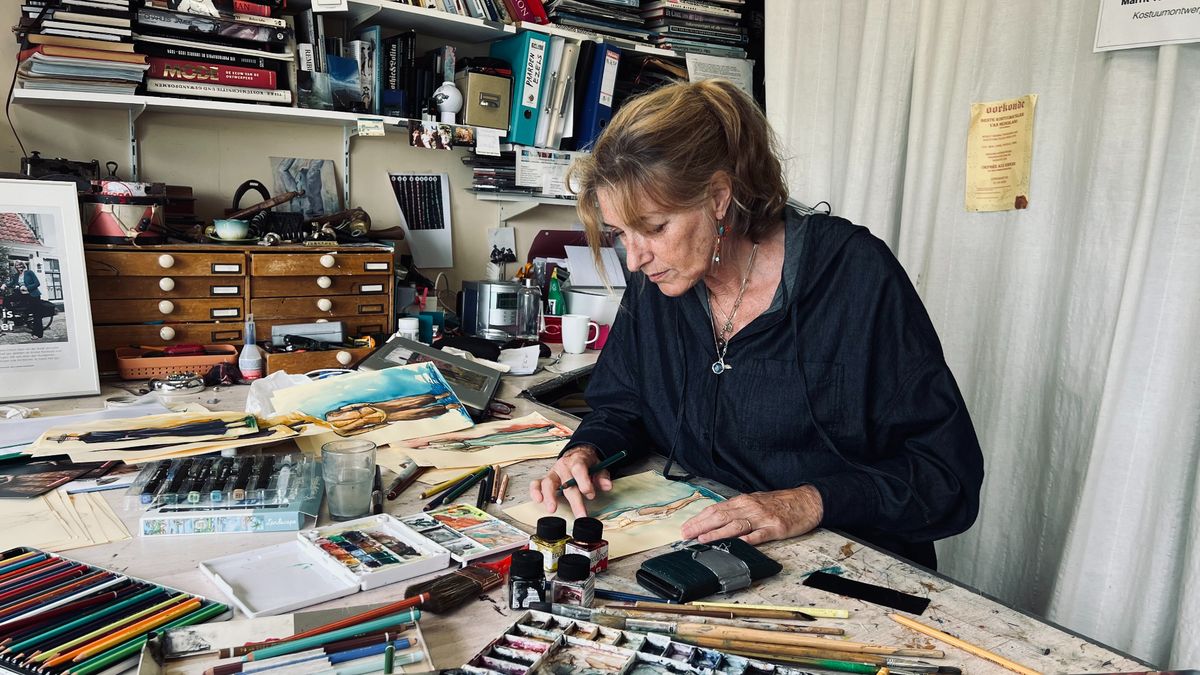 Marrit háát verkleden maar ontwerpt de mooiste kostuums