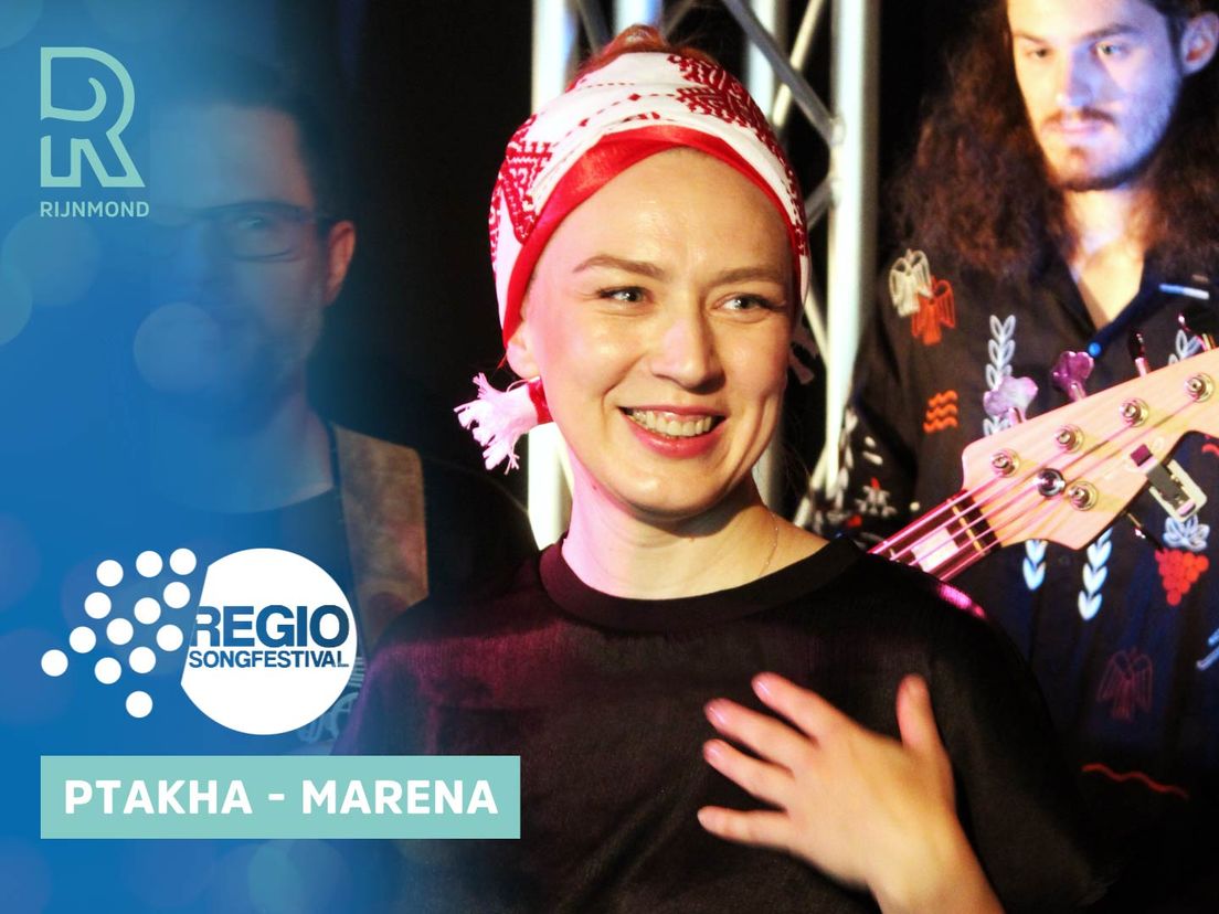 Ptakha op bezoek bij Rijnmond voor het Regio Songfestival