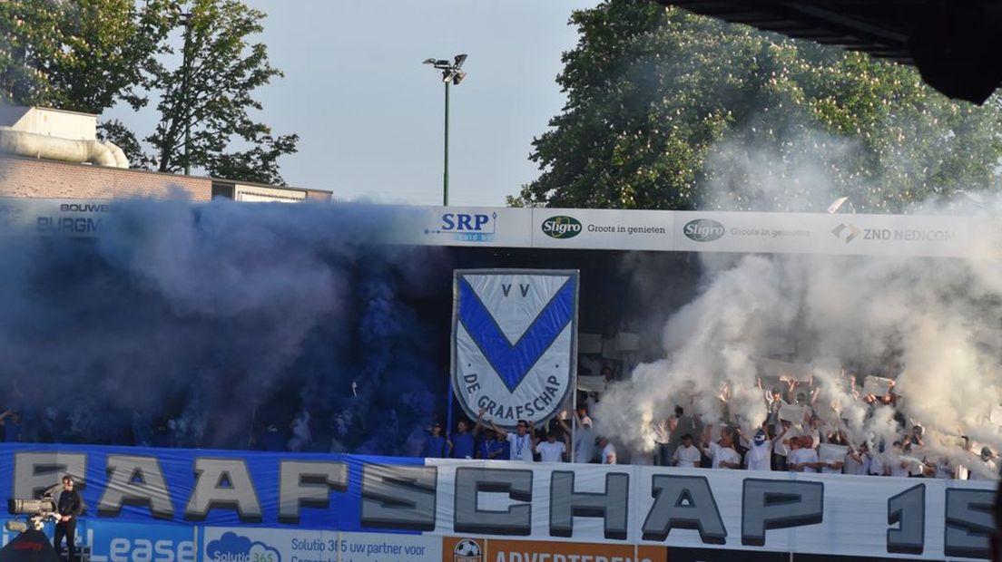Een rokerig uitvak van De Graafschap