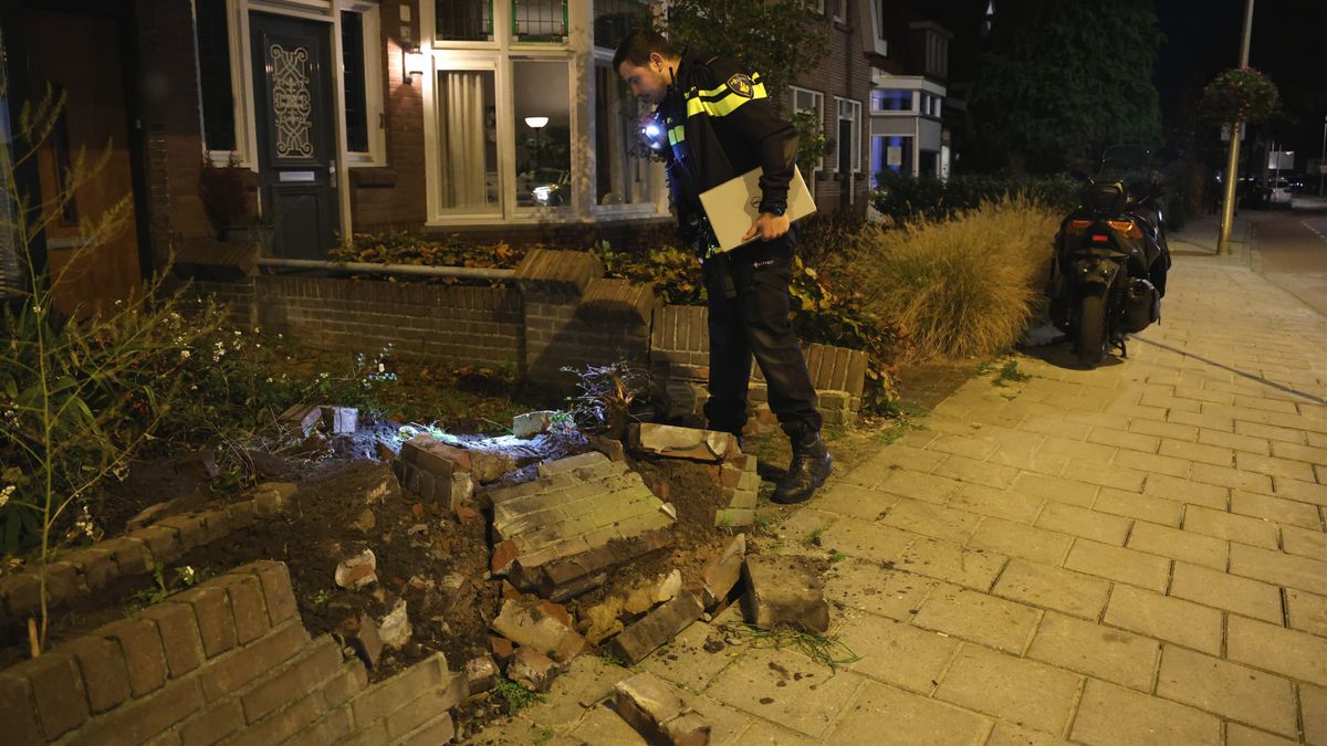 Verkeersruzie loopt compleet uit de hand, muur kapot en aanhouding voor poging doodslag