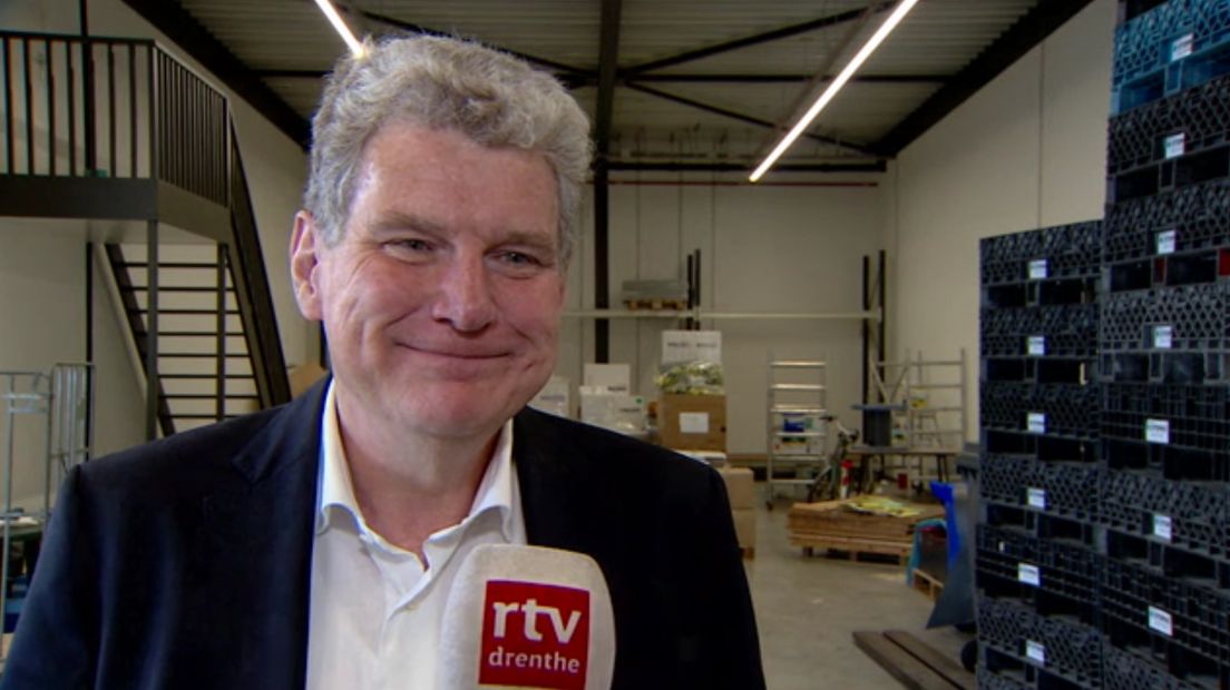 Oud-directeur van Alescon William Moorlag (Rechten:archief RTV Drenthe)