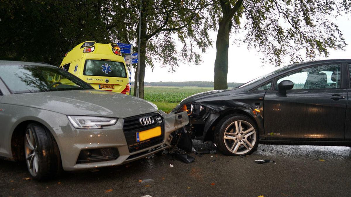 Autobotsing op splitsing bij Valthe