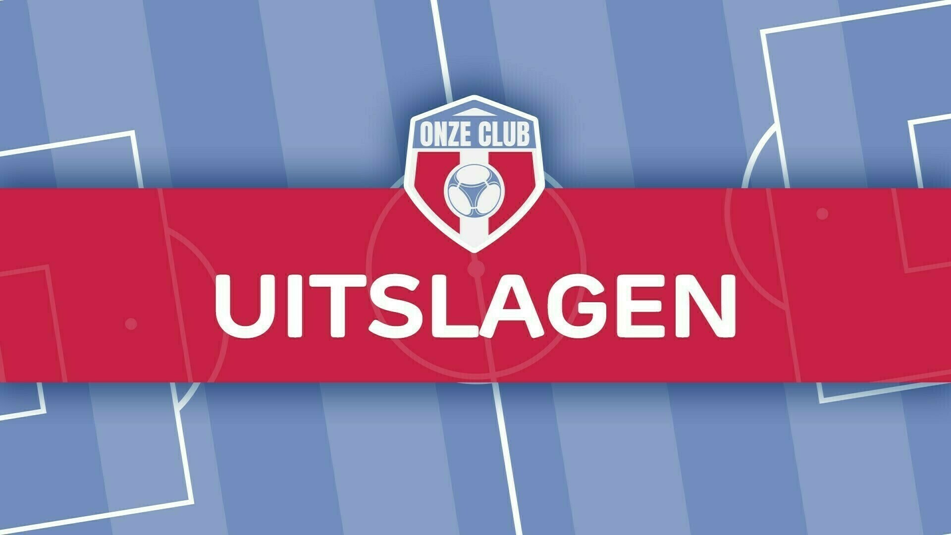 Uitslagen amateurvoetbal zondag 8 februari