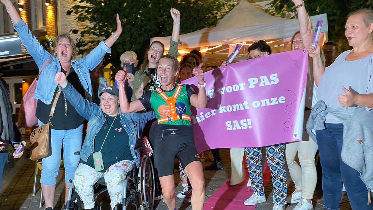 Achievement and Support: Saskia’s Unforgettable Journey to Running 100 Kilometers with Help from Heerlen Handcycling Champion Mitch Valize