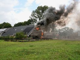 Brand in woonboerderij aan de Alteveer in Hoogeveen onder controle