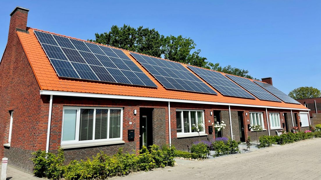 Zonnepanelen op daken