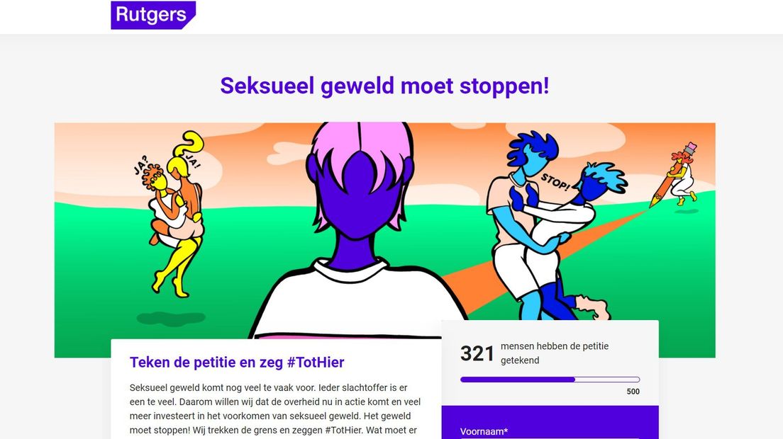 De petitie van Rutgers.