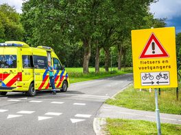 Fietser gewond bij botsing in Sleen