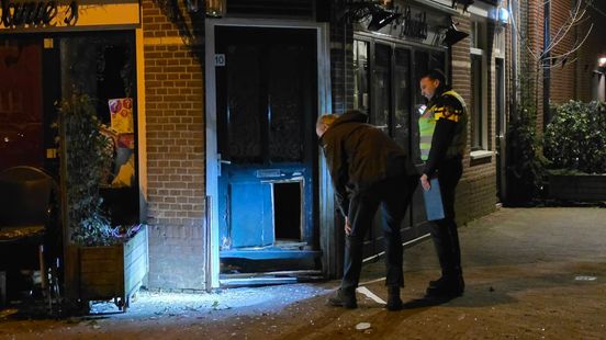 Buurt schrikt wakker van explosie bij café