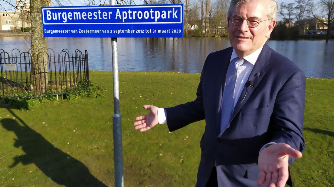 Charlie Aptroot krijgt stadspark met zijn naam