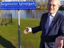 Oud-burgemeester Charlie Aptroot wordt geëerd met Burgemeester Aptrootpark