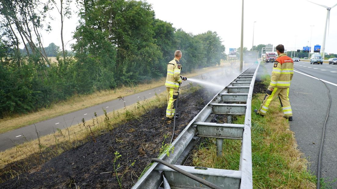 Bermbrand in Deventer