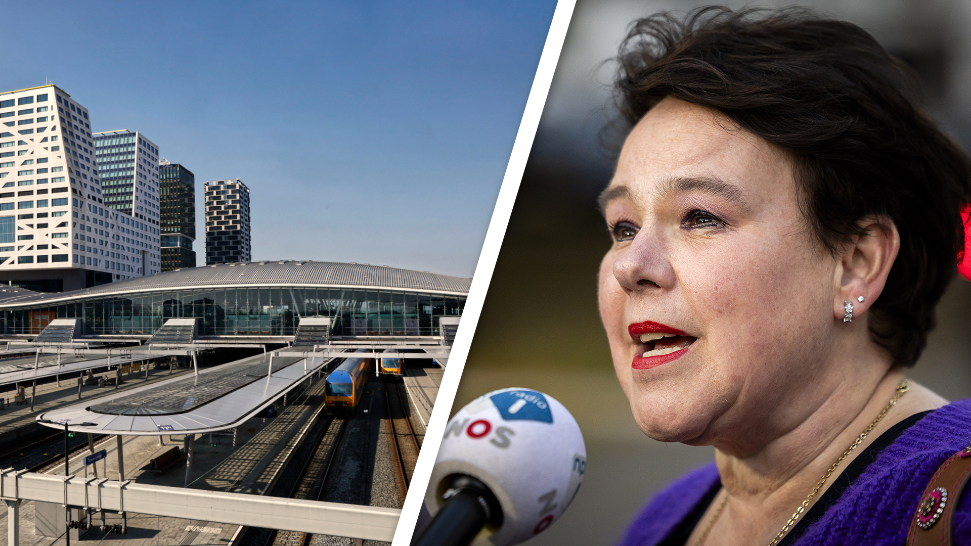 Burgemeester Dijksma tegen actievoerders die spoor willen blokkeren: 'Doe dit niet'