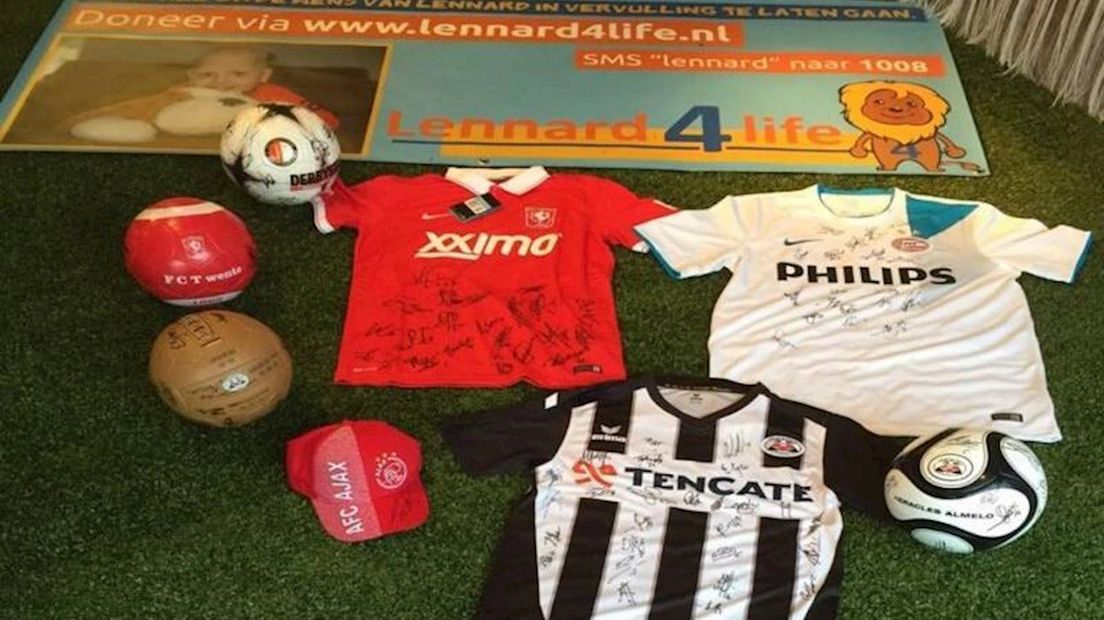 Enkele collector's items die worden geveild