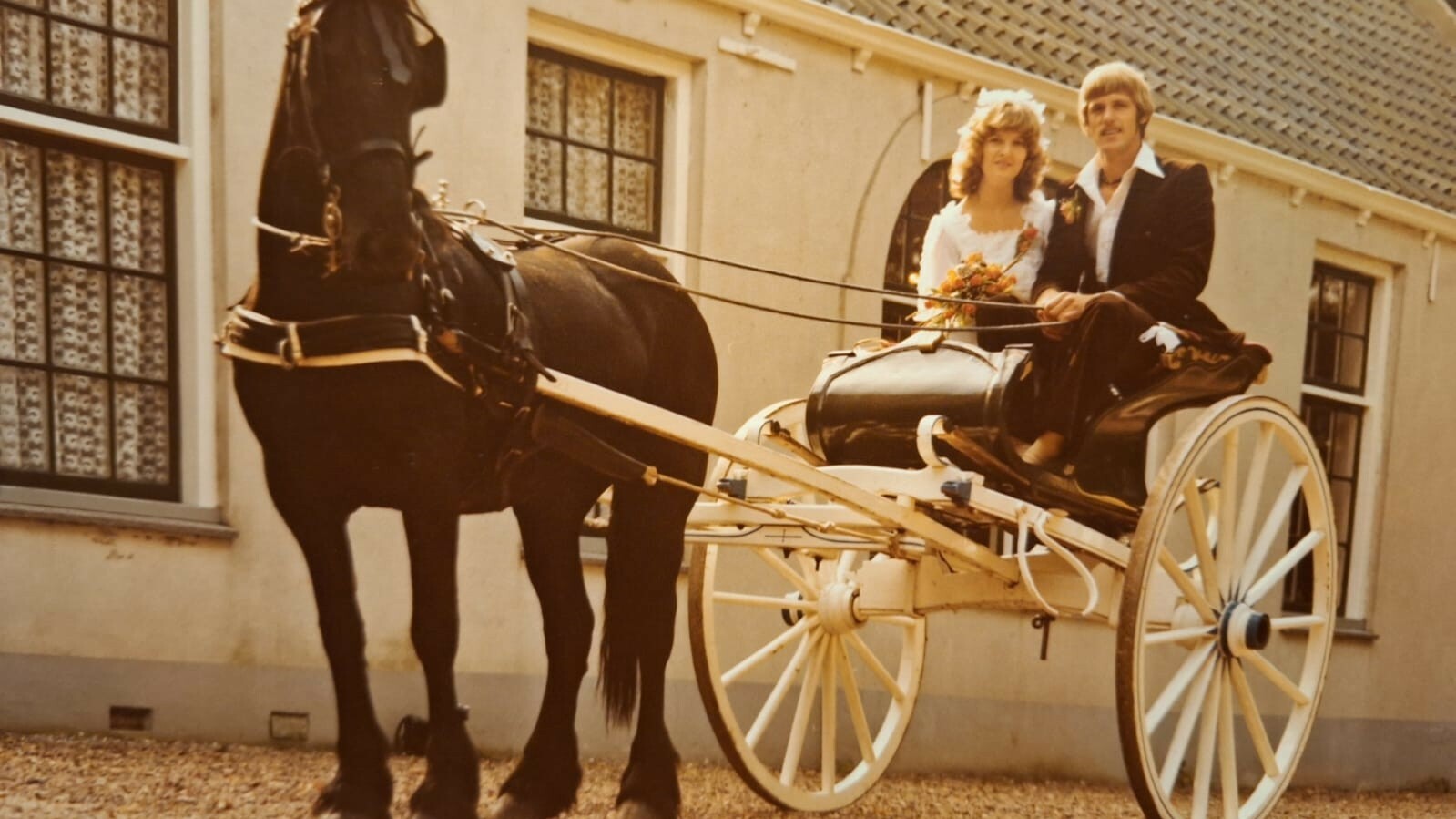 De troufoto fan Leo en Griet