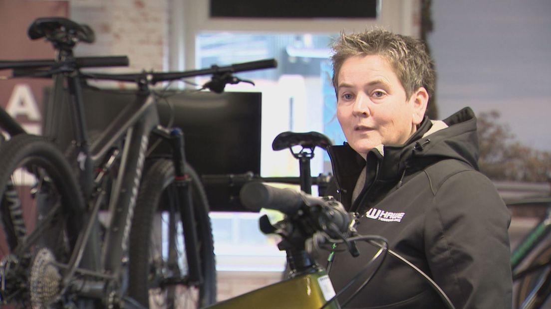 Jolanda Wesselink had twee jaar geleden het nakijken toen 'klant' niet terugkwam van proerit op dure mountainbike