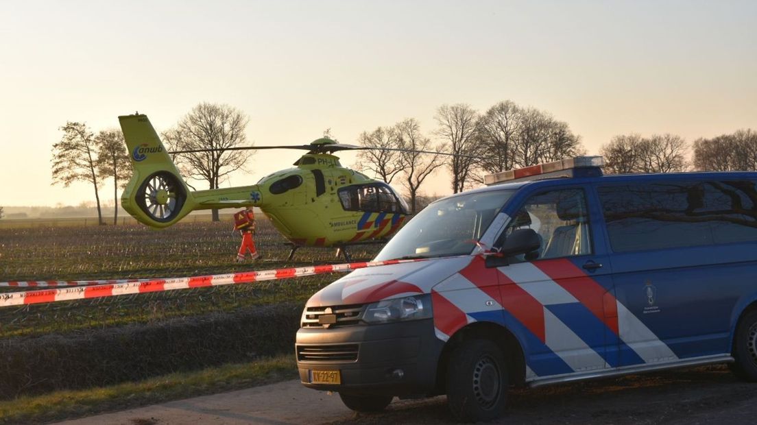 Mountainbiker loopt hoofdletsel op bij ongeluk