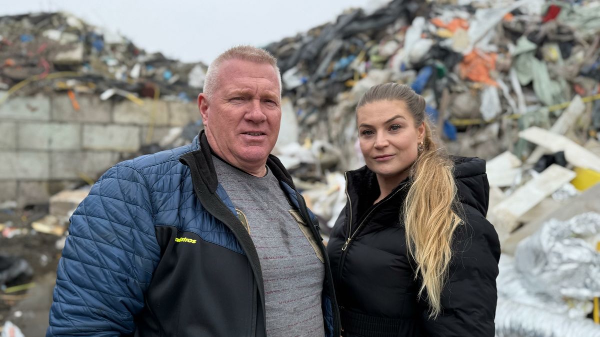 Afvalverwerker failliet, terreinverhuurder blijft achter met flinke bergen afval