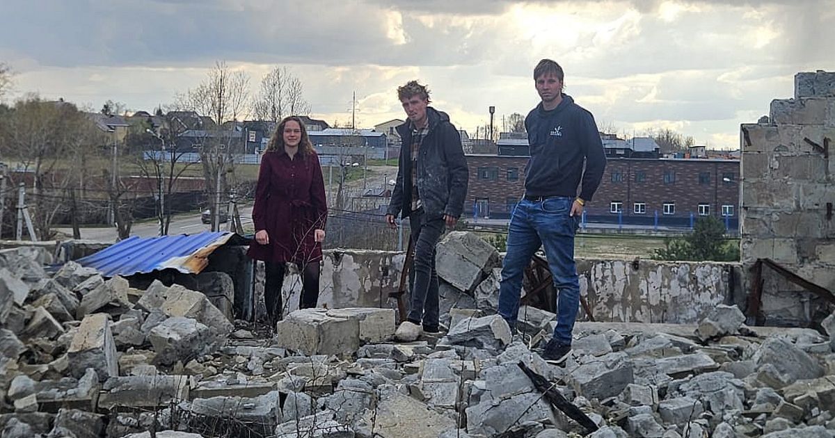Lucas, Bart en Anouk naar Oekraïne: 'Hoorde bommen vallen en voelde dak trillen'