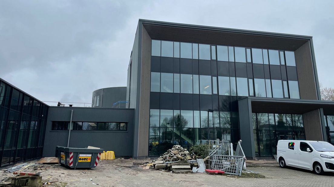 Het verbouwde Alfa-college in Hoogeveen