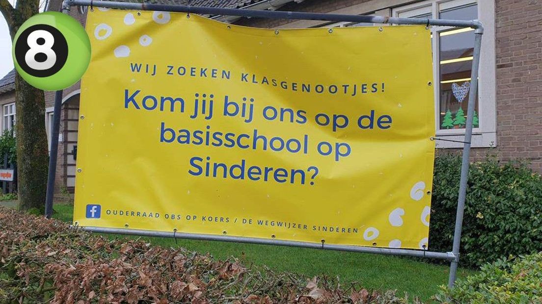 Beurs laatste hoop voor school op Sinderen