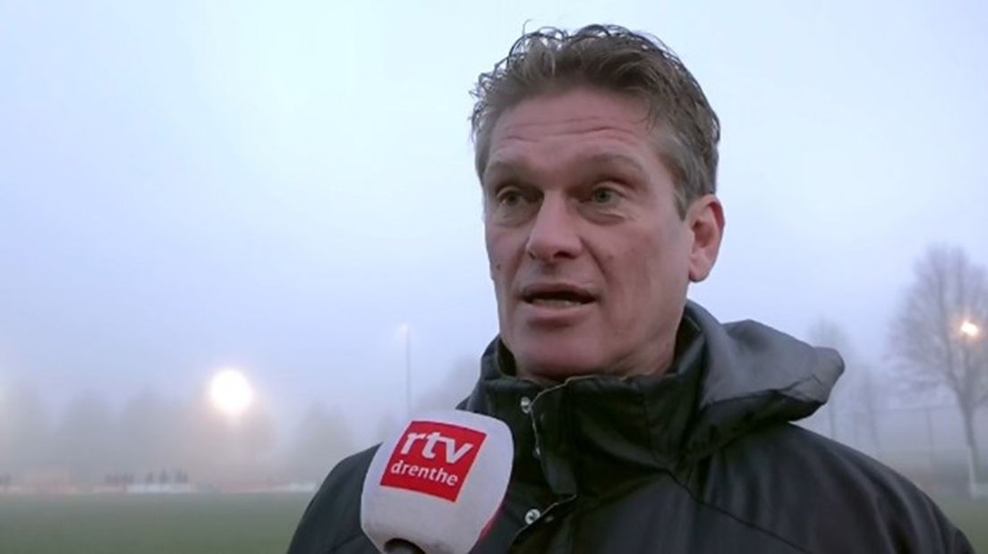 Martin Drent wordt nieuwe hoofdtrainer bij vv GOMOS (Rechten: Archief RTV Drenthe)