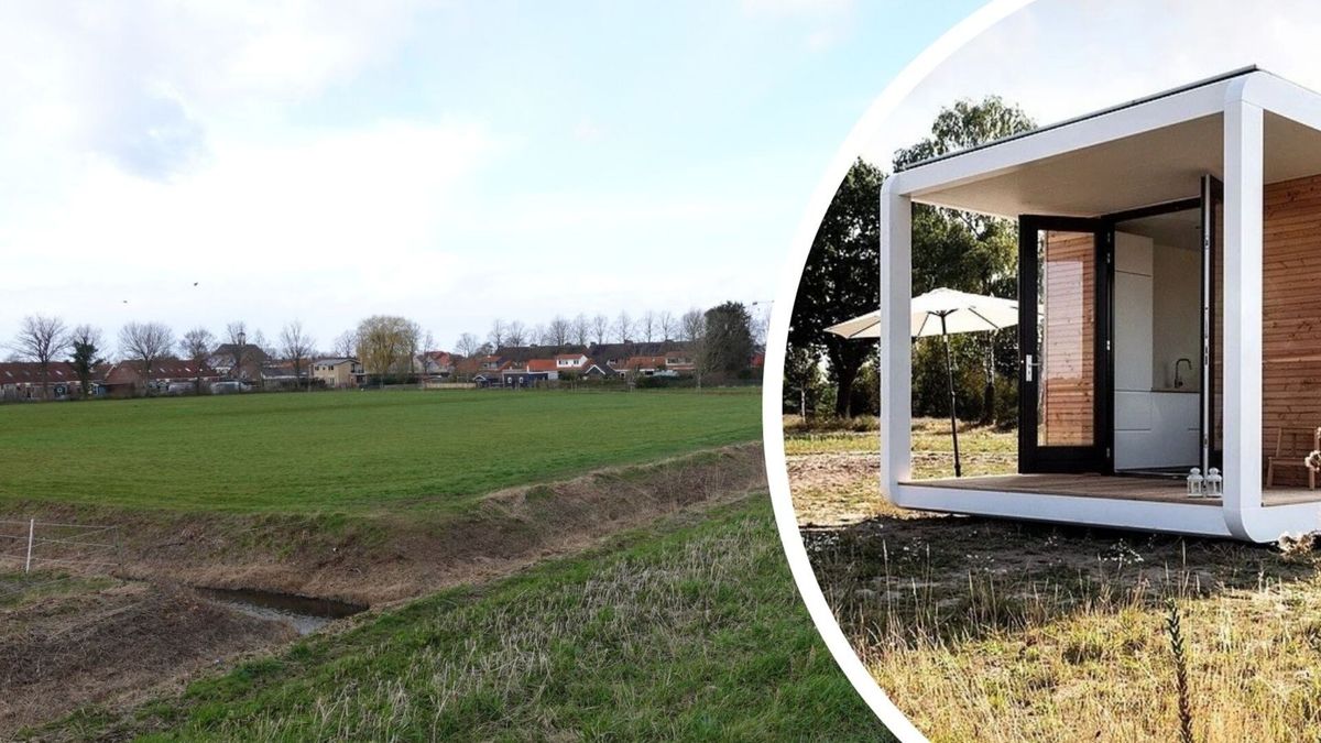 Tiny houses in Bruinisse verdwijnen achter de horizon