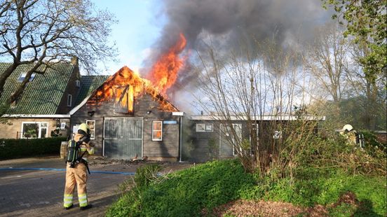 Schuurbrand in Basse Home