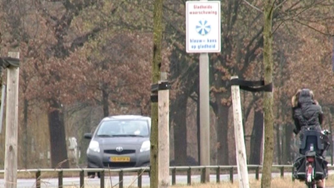 Nieuw verkeersbord in gemeente Kampen