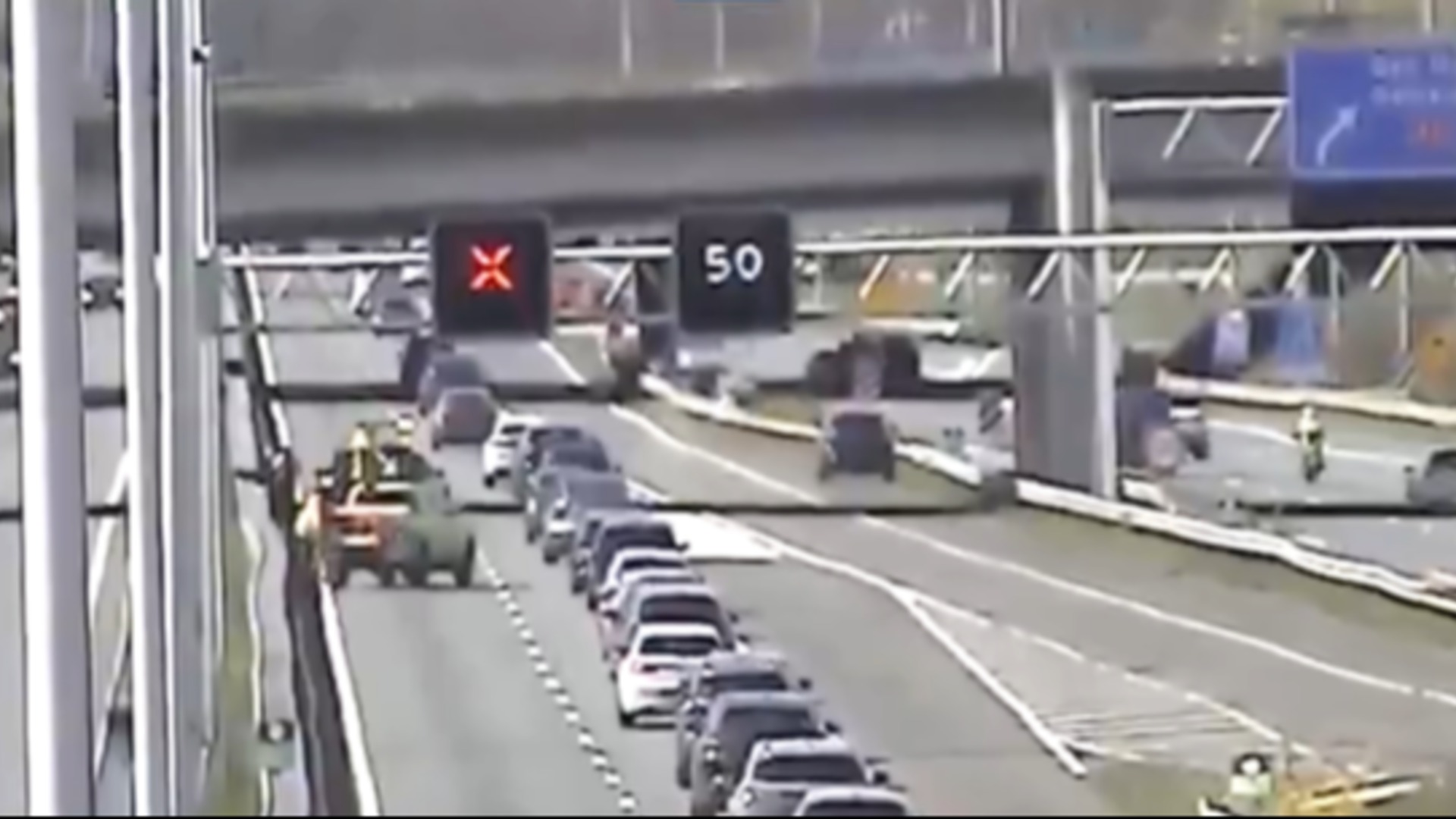 9 kilometer file op A12 na ongeluk: vertraging ongeveer 50 minuten