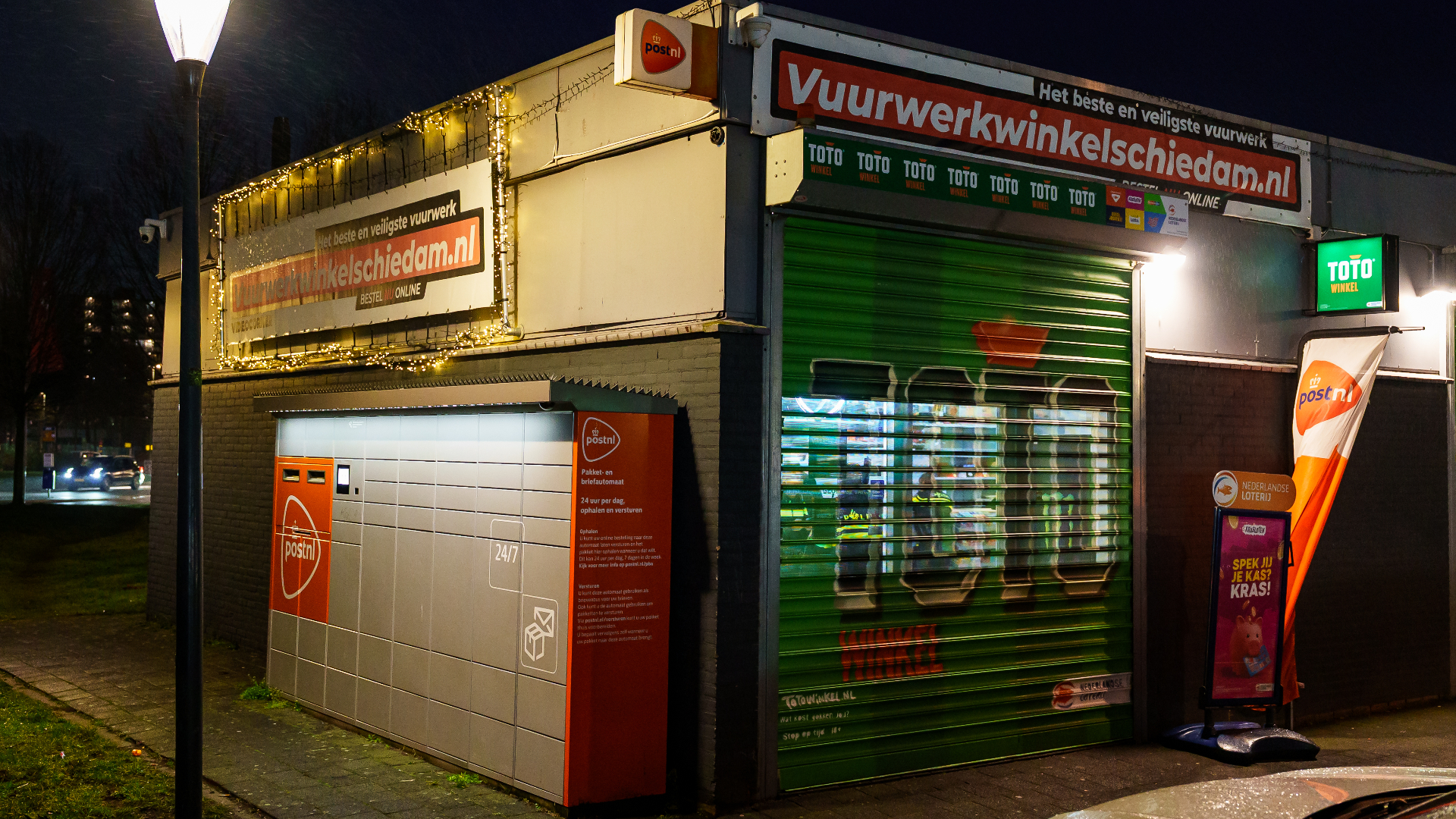 Jongen (14) opgepakt en mes gevonden na overval op tabakswinkel Vlaardingen