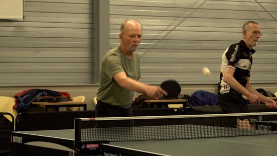 Tafeltennis helpt mensen met Parkinson: 'Hier gaat het even niet over de ziekte'