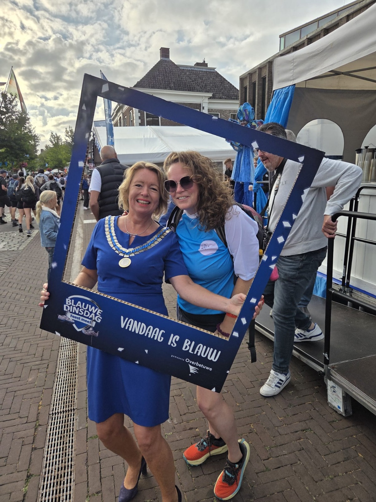 Rebecca loopt de Nijmeegse Vierdaagse voor KWF: 'Stoppen is geen optie'